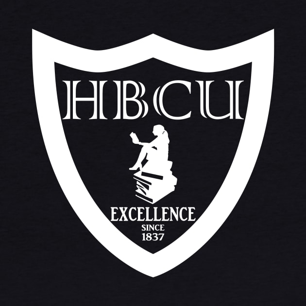 HBCU Excellence Since 1837 (Female Center White Print) by Journees